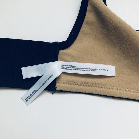 Le Mystere Lace Perfection Smoother Underwire Bra 32DD/32E Black 4030903 BPLLK - Picture 7 of 10